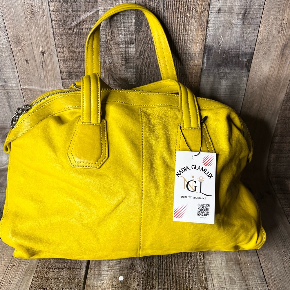 Finn Esker Yellow Women's shoulder Crossbody Bag - Picture 3 of 16